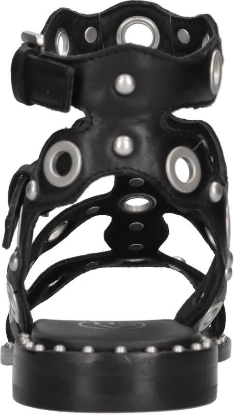 Ash Sandalen Black Leather Pop Up Sandals in zwart - Foto 3