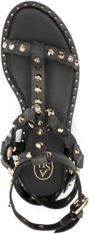 Ash Sandalen van gebarsten leer met studs Multicolor Dames - Foto 4
