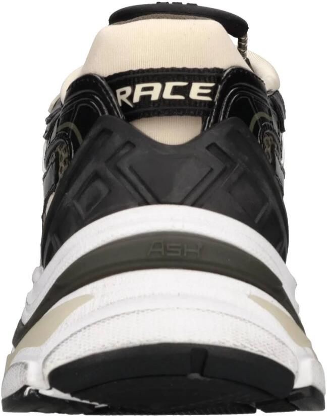 Ash Zwarte Leren Sneakers met Ronde Neus Multicolor Dames - Foto 3