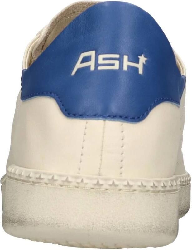 Ash Ivoorblauwe Sneaker met Geperforeerd Logo Beige Heren