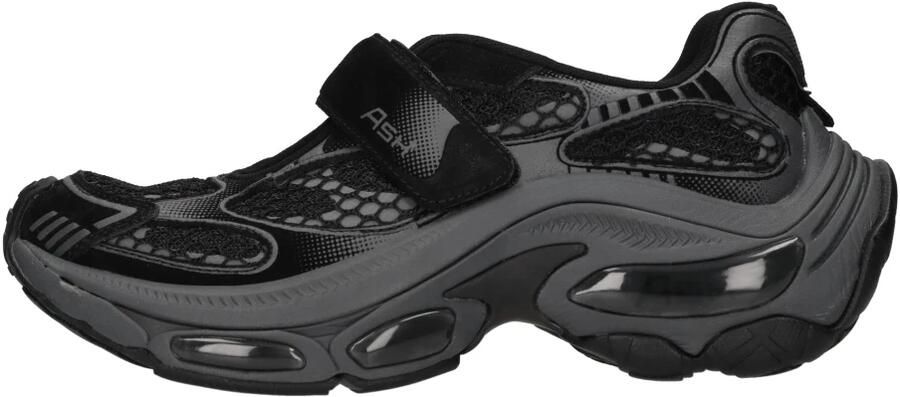 ASH Zwarte Suède Sneakers met Technische Stof - Foto 6