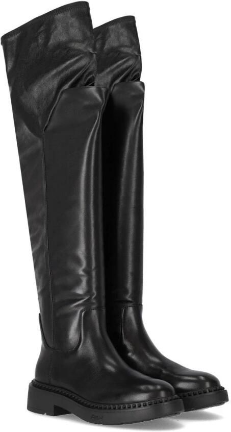 ASH Studded Leren Over-de-Knie Laars