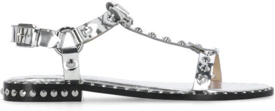 ASH Italia dames sandaal Patsy metallic zilver met studs - Foto 3