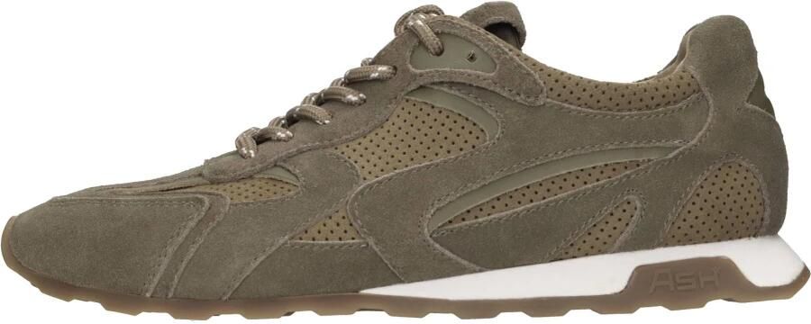 ASH Italia dames sneaker Kasar suède kaki