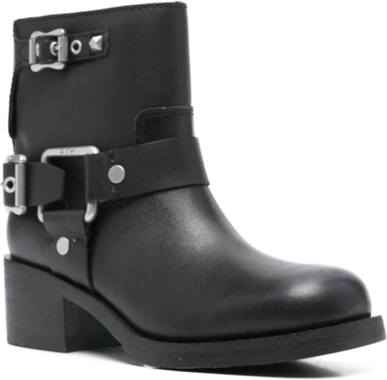 ASH Texas Black Ankle Boot