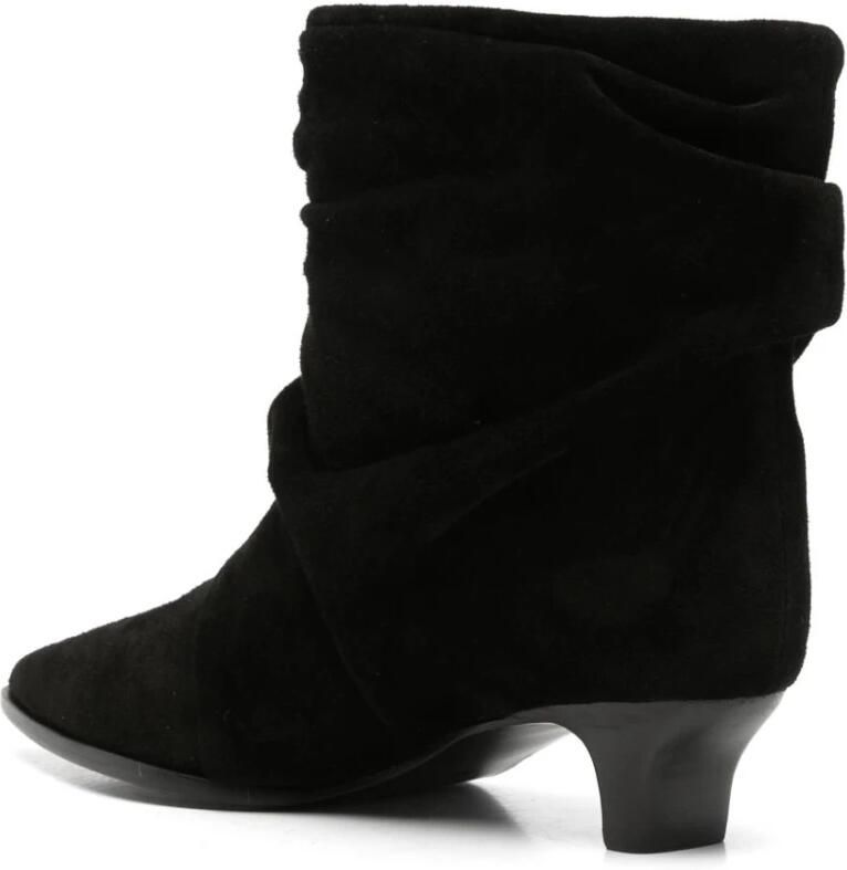 ASH Trinity Suede Scrunch Enkellaarsje - Foto 2