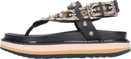 Ash Flat Sandals Zwart Dames