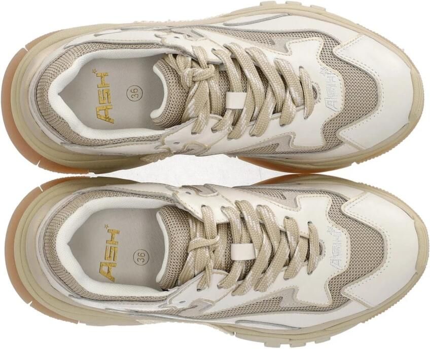 Ash Low-Top Sneakers Addict White Gold Sneaker in wit - Foto 3