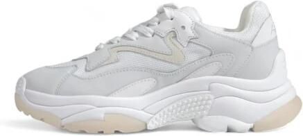 ASH Witte leren sportieve sneakers met veters