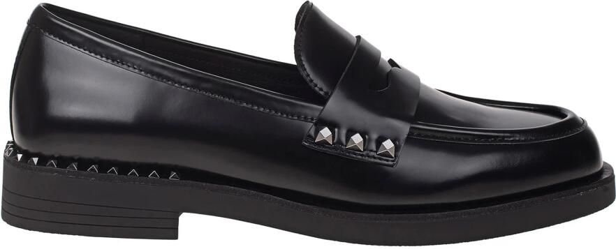 Ash Zwarte platte schoenen met Rockstud-versiering Black Dames - Foto 4