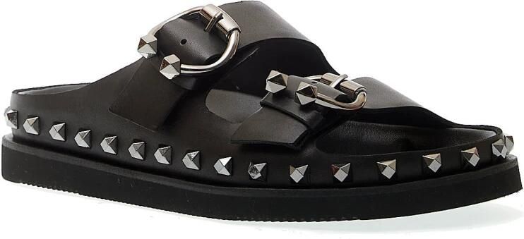 ASH Zwarte Stud Sandalen - Foto 2
