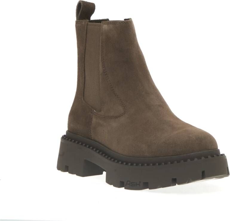 Ash Beige Enkellaarsjes voor Dames Brown Dames