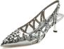 ASH Zilveren Kitten Heel Platte Schoenen - Thumbnail 3
