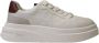 Ash Leren Sneakers Met Rubberen Zool En Veters In Bordeaux - Thumbnail 18