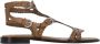 Ash Sandalen Brown Paprika Leather Sandals in bruin - Thumbnail 1