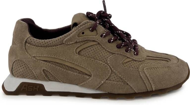 ASH Bruine Sneakers Eigentijds Ontwerp Sportieve Inspiratie