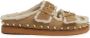 Ash Bruine Suède Sandalen Elegante Stijl Brown Dames - Thumbnail 1