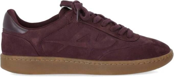 ASH Burgundy Nabuck Sneaker