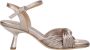 ASH Beige Sandalen met Enkelband - Thumbnail 1