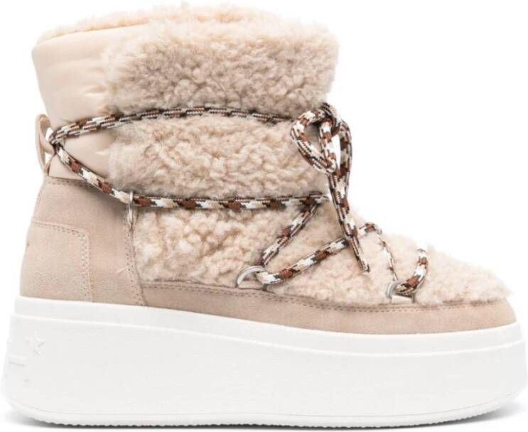 Ash Beige Synthetische Dameslaarzen Beige Dames