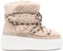 Ash Beige Synthetische Dameslaarzen Beige Dames - Thumbnail 1