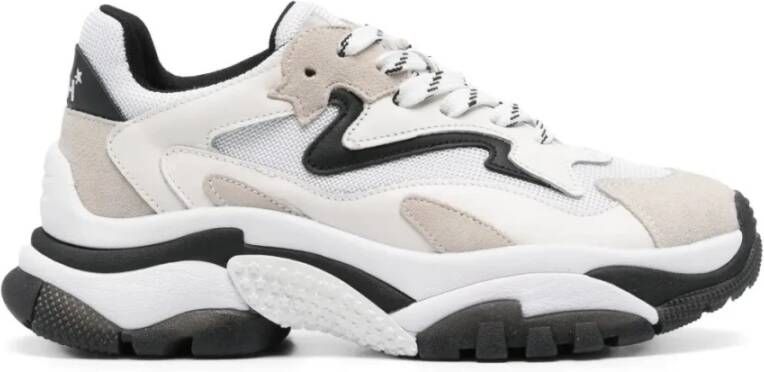 ASH Damesschoenen Combo Suede Wit Zwart
