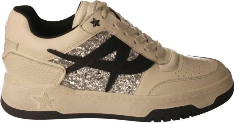 Ash Metal Pinafore Sneakers White Dames