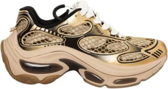 ASH Dragon Glamour Sneakers Goud Zwart