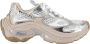 ASH Draken Sneakers Zilver Wit Mesh Rubber - Thumbnail 1