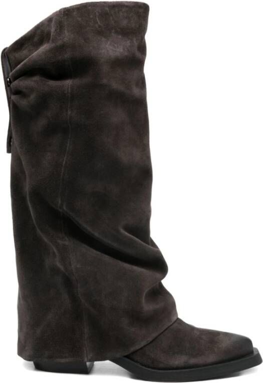 ASH Elegante Leren Enkellaarzen