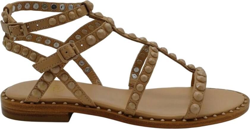 ASH Elegante Romeinse leren sandalen