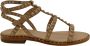 ASH Elegante Romeinse leren sandalen - Thumbnail 1