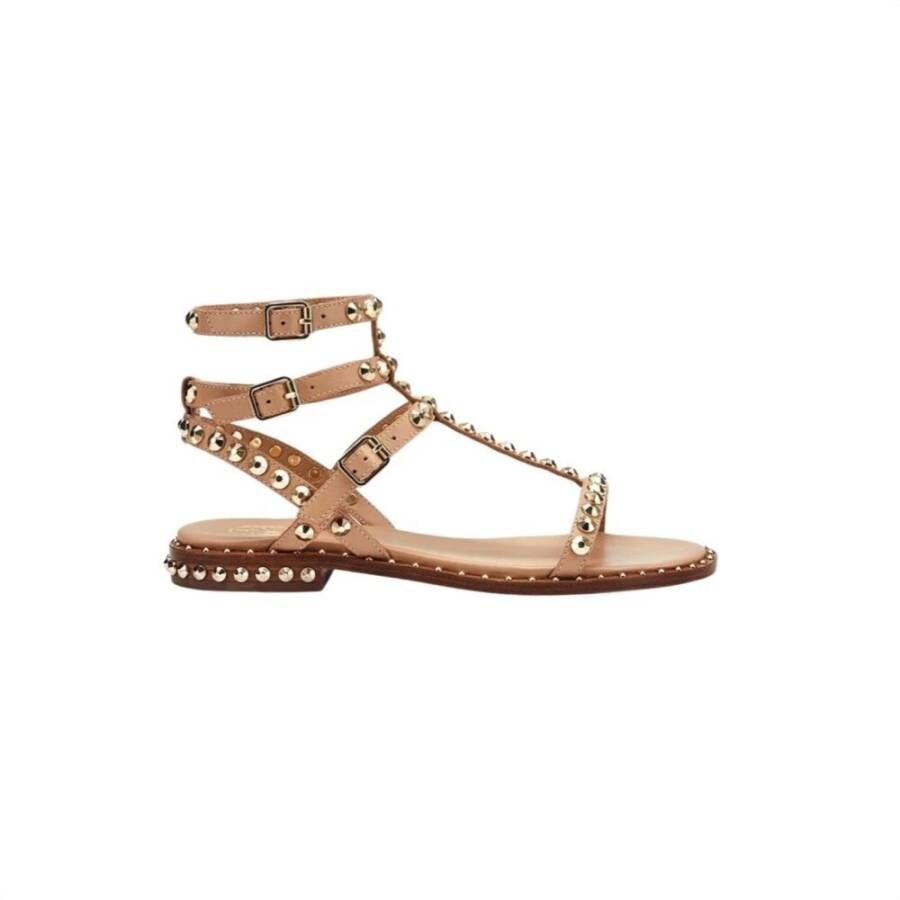 Ash Flat Sandals Beige Dames