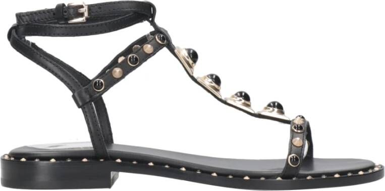 Ash Flat Sandals Black Dames