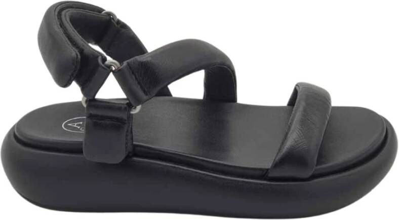 Ash Flat Sandals Black Dames