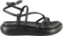 Ash Flat Sandals Black Dames - Thumbnail 1