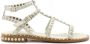 Ash Beige Studs Platte Sandalen Beige Dames - Thumbnail 5