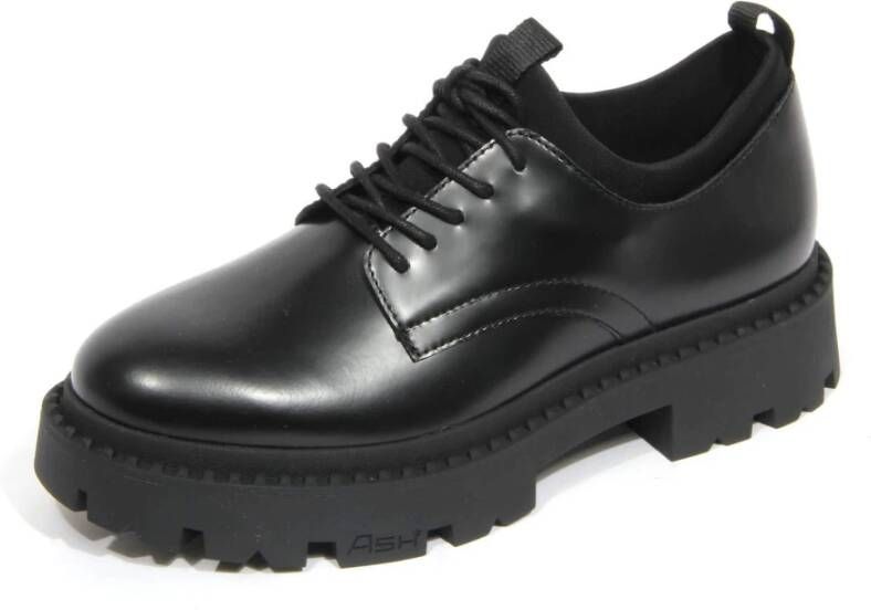 ASH Giant Zwarte Veterschoenen