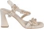 Ash Gouden Shell Ariel Sandalen Beige Dames - Thumbnail 1