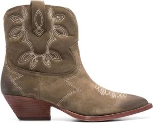 Ash Heeled Boots Grijs Dames