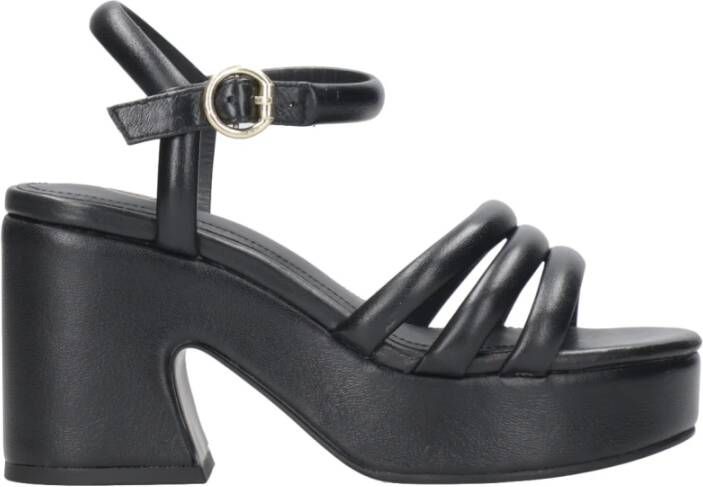 Ash High Heel Sandals Black Dames