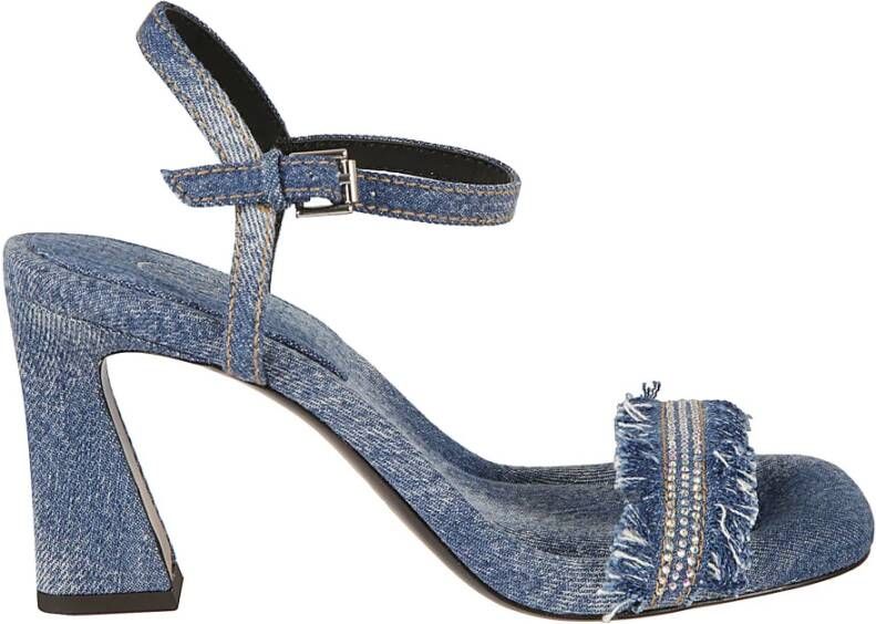 Ash High Heel Sandals Blue Dames