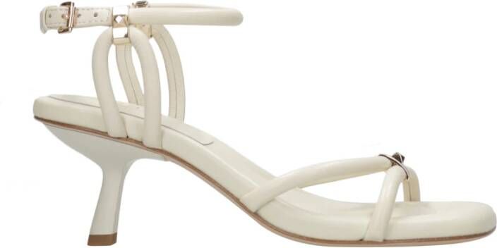 Ash High Heel Sandals White Dames