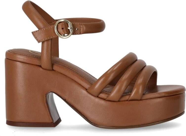 Ash Sandalen Onyx Cinnamon Heeled Sandal in bruin