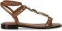 Ash Sandalen Penny Cinnamon Flat Sandal in bruin - Thumbnail 1