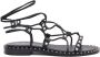 Ash Klassieke Gladiator Sandalen Black Dames - Thumbnail 13