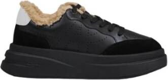 Ash Klassieke Leren Sneaker Dames Collectie Black Dames