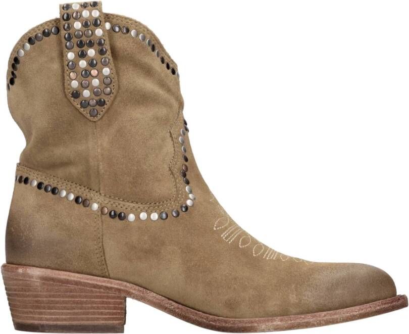 Ash Boots Gipsy Antilope Texan Boot in bruin