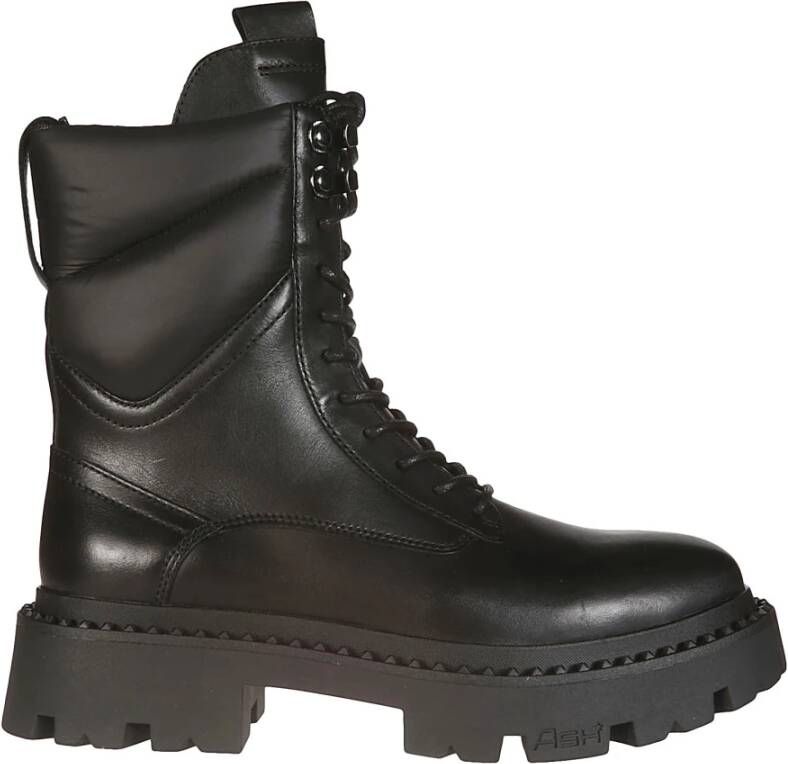 Ash Innovatieve Veterschoenen voor de hele dag comfort Zwart Dames