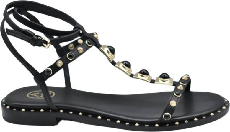 Ash Laced Shoes Black Dames